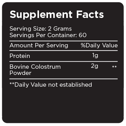 Grass Fed Colostrum