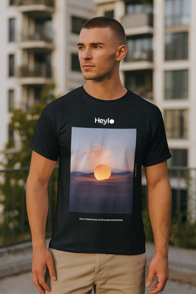 Black Heavyweight Tee