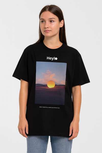 Black Heavyweight Tee