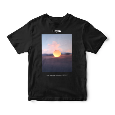 Black Heavyweight Tee